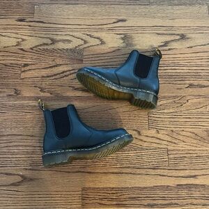 Dr. Martens Black Leather Chelsea Boots